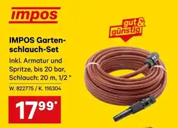 Lagerhaus Impos garten- schlauch-set Angebot