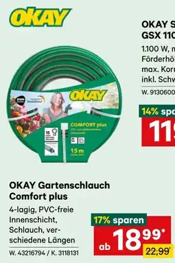 Lagerhaus Okay gartenschlauch comfort plus Angebot