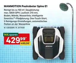 Lagerhaus Mammotion poolroboter spino e1 Angebot