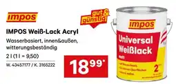 Lagerhaus Impos weiß-lack acryl Angebot