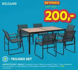 Möbelix Gartentischset Genua Angebot