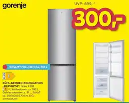 Möbelix Kühl gefrier kombination rk4182ps4 Angebot