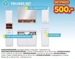 Möbelix Badezimmerserie Angebot