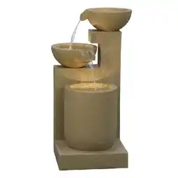 Dehner Polyresin-Brunnen 'Samson' Farbe Sand Dehner Angebot