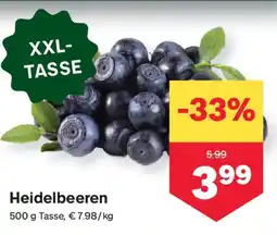 MPreis Heidelbeeren Angebot