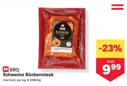 MPreis Schweine rückensteak Angebot