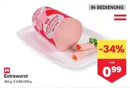 MPreis Extrawurst Angebot