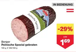 MPreis Berger polnische spezial gebraten Angebot