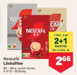 MPreis Nescafé Löskaffee Angebot
