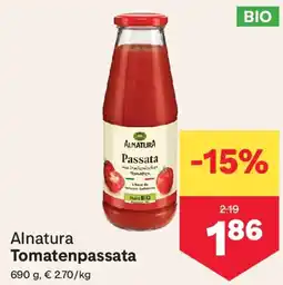 MPreis Alnatura Tomatenpassata Angebot