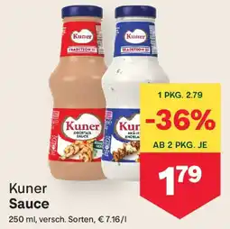 MPreis Kuner Sauce Angebot