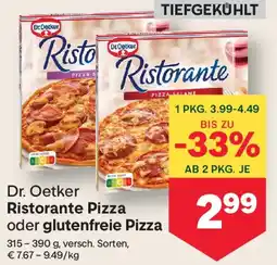 MPreis Dr.Oetker Ristorante Pizza oder glutenfreie Pizza Angebot