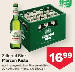 MPreis Zillertal Bier Märzen Kiste Angebot