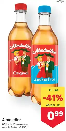 MPreis Almdudler Angebot