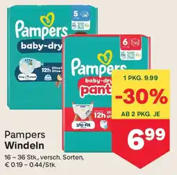 MPreis Pampers Windeln Angebot