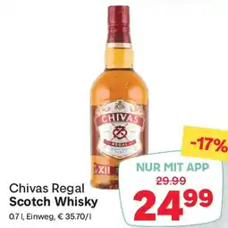 MPreis Chivas Regal Scotch Whisky Angebot