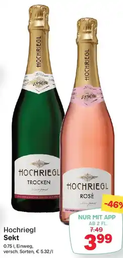 MPreis Hochriegl Sekt Angebot