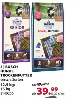 Dehner Bosch hunde- trockenfutter Angebot