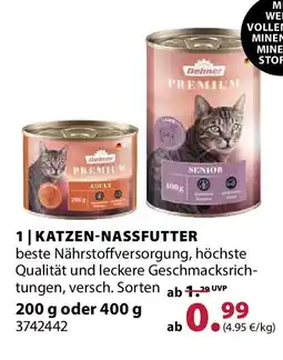 Dehner Katzen-nassfutter Angebot