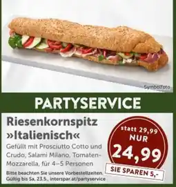 Interspar Riesenkornspitz italienisch Angebot