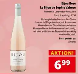 Interspar Bijou rosé le bijou de sophie valrose Angebot
