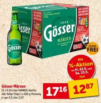 Interspar Gösser Märzen Angebot