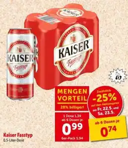 Interspar Kaiser fasstyp Angebot