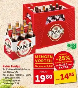 Interspar Kaiser Fasstyp Angebot