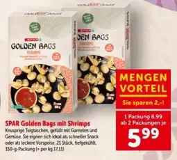 Interspar Spar golden bags mit shrimps Angebot