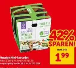 Interspar Nussige mini-avocados Angebot