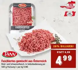 Interspar Faschiertes gemischt aus österreich Angebot