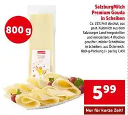 Interspar SalzburgMilch Premium Gouda in Scheiben Angebot