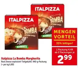 Interspar Italpizza La Bomba Margherita Angebot