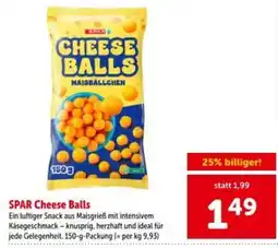 Interspar SPAR Cheese Balls Angebot