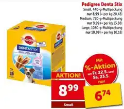 Interspar Pedigree denta stix Angebot