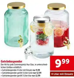 Interspar Getränkespender Angebot