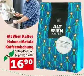 Alt wien kaffee hakuna matata kaffeemischung