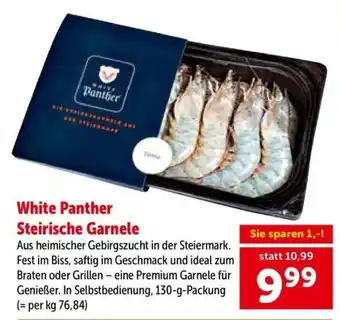 White panther steirische garnele