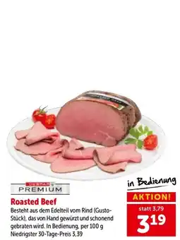 Interspar Roasted beef Angebot