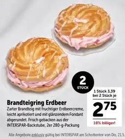 Interspar Brandteigring Erdbeer Angebot