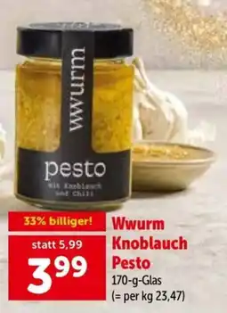 Interspar Wwurm Knoblauch Pesto Angebot