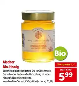 Interspar Alscher Bio-Honig Angebot
