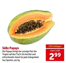 Interspar Süße Papaya Angebot