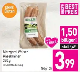 Sutterlüty Metzgerei Walser Angebot