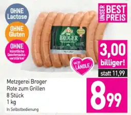 Sutterlüty Metzgerei Broger Rote zum Grillen 8 8 Stück 1 kg Angebot