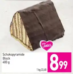 Sutterlüty Schokopyramide block Angebot