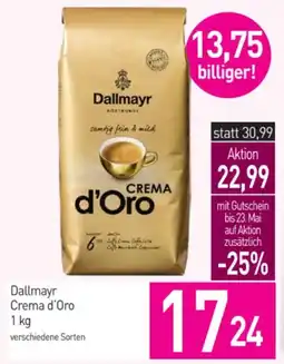 Sutterlüty Dallmayr Crema d'Oro Angebot