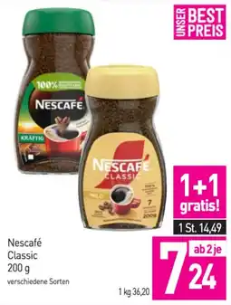Sutterlüty Nescafé Classic Angebot