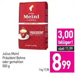 Sutterlüty Julius meinl präsident bohne oder gemahlen Angebot