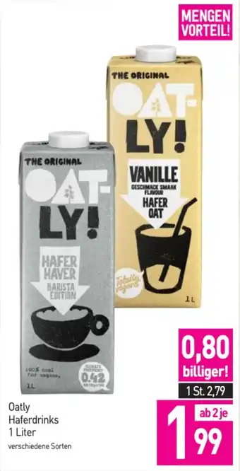 Sutterlüty Oatly haferdrinks Angebot